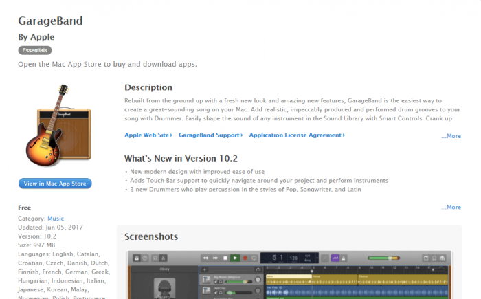 download garageband for free on mac
